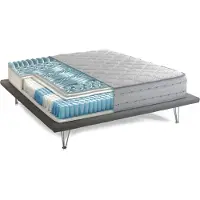 Talamo Italia Einzelmatratze Ofelia, Memory Foam-Matratze und Taschenfedern, 100% Italy, Anti-Milbe und hypoallergen, Cm 90x190 h26