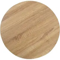 Syfax Bistrotisch Hellbraun 50 cm MDF