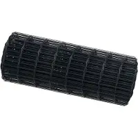 vidaXL Eurozaun 0,6 x 10 m PVC-beschichtetes Eisen Grau