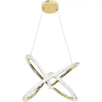 Toolight Hängelampe Led G035-Cp Gold
