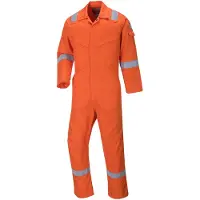 Portwest FF50 Aberdeen, flammhemmender Overall Orange Gr. 42