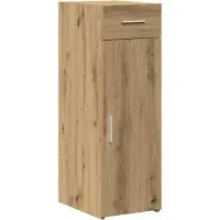 Syfax Sideboard mit Schubladen Artisan-Eiche 30 x 42,5 x 93 cm