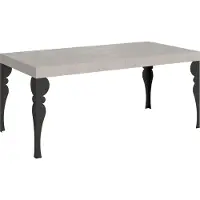 Itamoby Paxon Cashmere Ausziehtisch 200/460x90 cm mit anthrazitfarbenen Beinen
