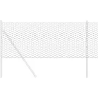 Syfax Hexagonzaun Grau 0,6 x 25 m PVC