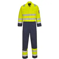 Portwest Overall Hv Modaflame Farbe: Gelb/Navy Größe XXL -