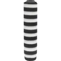 Syfax Zaunblende Anthrazit und Weiß 1x25 m HDPE 75 g/m²