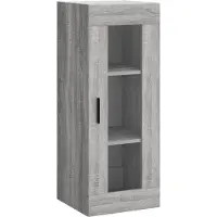 Syfax Wandschrank Grau Sonoma 34,5x34x90 cm