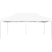 Syfax Profi-Partyzelt Faltbar Aluminium 6x3 m Weiß