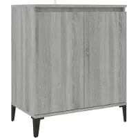 Syfax Sideboard Grau Sonoma 60x35x70 cm Holzwerkstoff