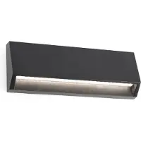 Faro Eckige LED-Außenwandleuchte Must, Breite 21,7 cm