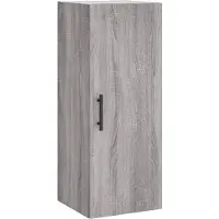 Syfax Wandschrank Grau Sonoma 34,5x34x90 cm
