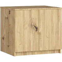 Akord Schrankaufsatz für Kleiderschrank S60 Eiche Artisan B60 x H55 x T51 cm
