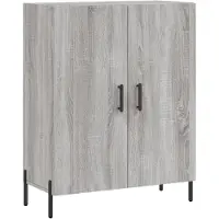 Syfax Sideboard Grau Sonoma 69,5x34x90 cm Holzwerkstoff