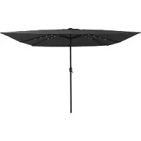Syfax Garten-Sonnenschirm Anthrazit 295 x 295 x 245 cm