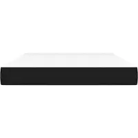 Syfax Taschenfederkernmatratze Mittel Schwarz 140x200x20 cm Stoff