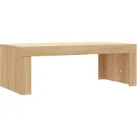Syfax Couchtisch Sonoma-Eiche 102x50x36 cm Holzwerkstoff