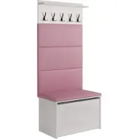 KOBI Schuhschrank mit Sitz und Kleiderbügel ANDY