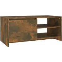 Syfax Couchtisch Räuchereiche 102x50x45 cm Holzwerkstoff
