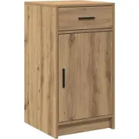 Syfax Sideboard Artisan-Eiche 40 x 40,5 x 75 cm Holzwerkstoff