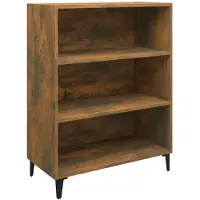 Syfax Sideboard Räuchereiche 69,5x32,5x90 cm Holzwerkstoff
