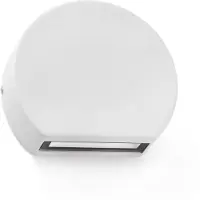 Faro 70824, Wandbeleuchtung für den Außenbereich, Weiß, Aluminium, IP54, I, 4 W