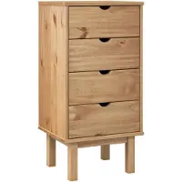 Syfax Schubladenschrank OTTA 45x39x90 cm Massivholz