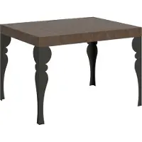 Itamoby Ausziehbarer Tisch 70x110/194 cm Paxon Walnuss Anthrazit Gestell