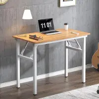 Sonstiges Kleiner Klapptisch 80 x 40 cm PC Schreibtisch Bürotisch Home Office Eckschreibtisch