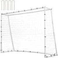 StarTech.com Fußball Rebounder - Kickback Tor - Rückprallwand - 242x184cm - Einstellbar
