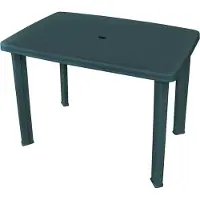 Syfax Gartentisch Grün 101 x 68 x 72 cm Kunststoff