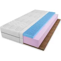 Furnlux Classic FURNLUX Springless Mattress Royal White 90x200cm / Hauptfarbe: Weiß / Abmessungen: 90 x 200 x 15 cm