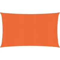Syfax Sonnensegel 160 g/m² Rechteckig Orange 3x6 m HDPE