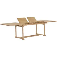 Syfax Garten-Ausziehtisch 180-280x100x75 cm Massivholz Teak