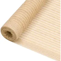 The Living Store Zaunblende Beige 3,6x50 m HDPE 150 g/m²