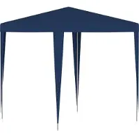Syfax Partyzelt dkd-home-decor 2 x 2 m, Blau, UV-beständig und wasserfest