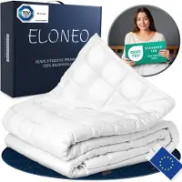 ELONEO Gewichtsdecke 11kg – Oeko-Tex zertifizierte Baumwolle, Entspannungs- & Anti-Stress-Decke 1 St Decke