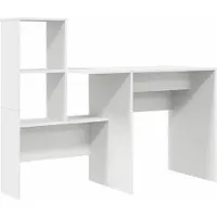 Syfax Schreibtisch Weiß Holzwerkstoff 131,5 x 50 x 106,5 cm