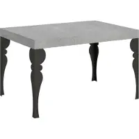 Itamoby Paxon Ausziehtisch 140/224x80cm Beton Anthrazit Beine