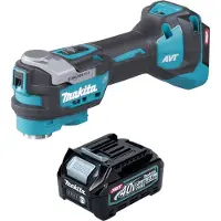 Makita TM 001 GD1 Akku Multifunktionswerkzeug 40 V max. Starlock Max Brushless + 1x Akku 2,5 Ah - ohne Ladegerät