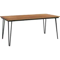 Syfax Gartentisch Haarnadel-Tischbeine 180x90x75 cm Akazie Massivholz