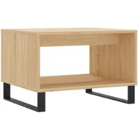 Syfax Couchtisch Sonoma-Eiche 60x50x40 cm Holzwerkstoff