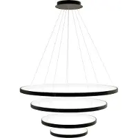 Toolight Hängelampe Lhj014-Cp4 Black Black