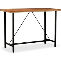 Syfax Bartisch Akazie Massivholz 150 x 70 x 107 cm