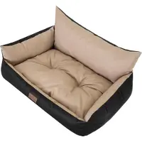PillowPrim Hundebett "Joker Lite" -106x81 cm- Wasserabweisendes Hundekörbchen mit herausnehmbarem Kissen |
