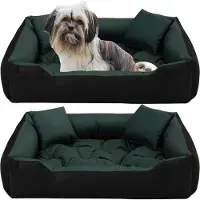 AIO Factory ECCO Hundebett 115x95 cm wasserdicht grün