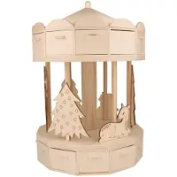 Artémio Adventskalender Pferd 28x41x28 cm