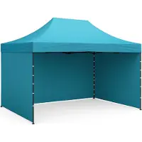 AGA Faltpavillon, Verkaufsstand PARTY 3x4,5m Hellblau