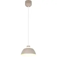 Reality Leuchten Pendelleuchte TILOS beige DH 23x150 cm beige