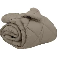vidaXL Winterbettdecke 220 x 260 cm 450 g/m² Hellgrau