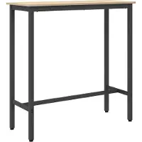 Syfax Tisch Sonoma-Eiche 100 x 40 x 100,5 cm